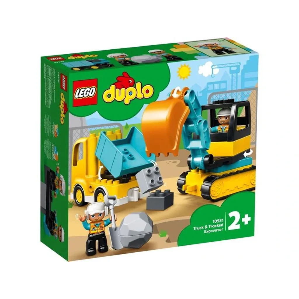 Конструктор LEGO DUPLO Грузовик и гусеничный экскаватор, 10931 UA