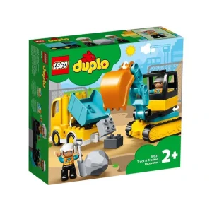 Конструктор LEGO DUPLO Грузовик и гусеничный экскаватор, 10931 UA