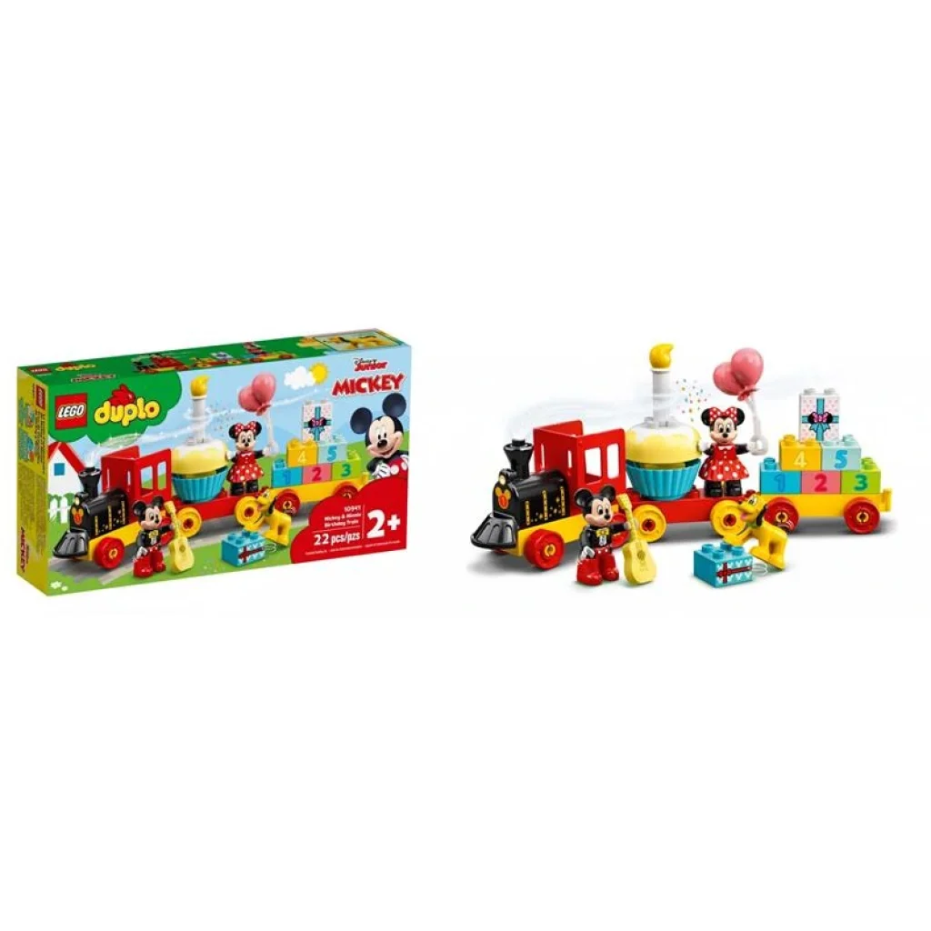Конструктор LEGO DUPLO Святковий поїзд Міккі та Мінні 10941 UA