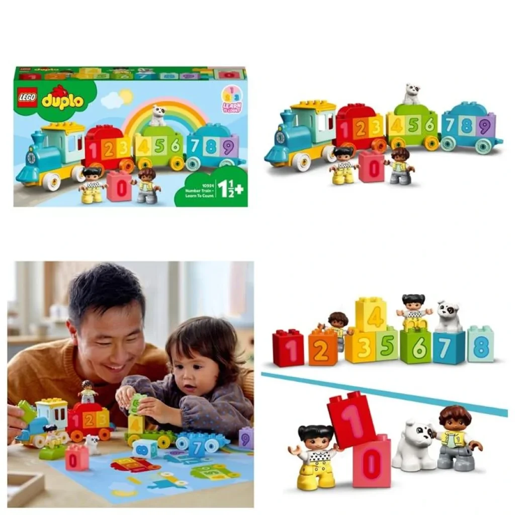 Конструктор LEGO DUPLO Потяг із цифрами - вчимося рахувати, 10954 UA