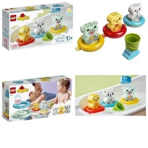 Конструктор LEGO DUPLO My First Приключения в ванной: плавучий поезд для зверей 10965 UA