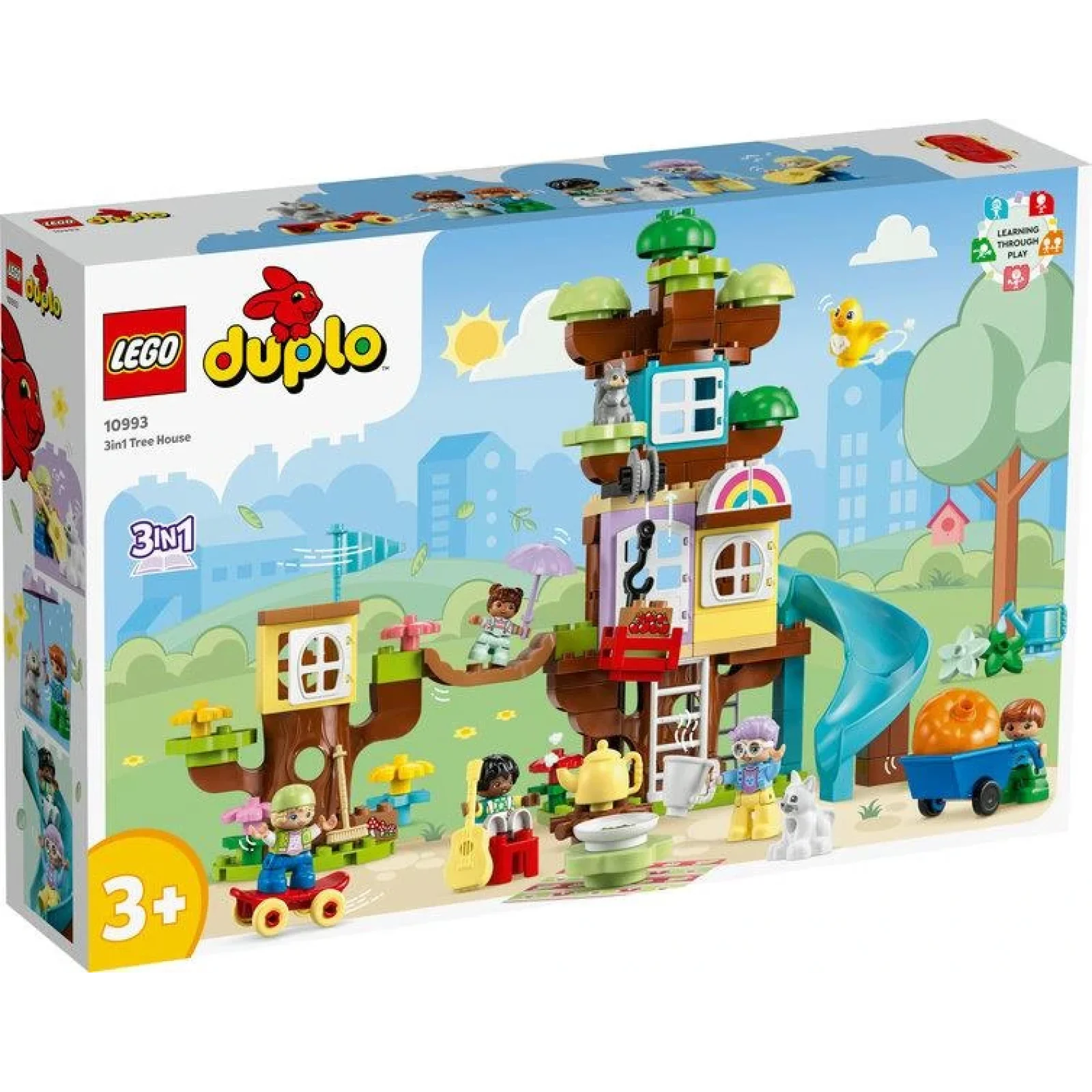 Конструктор LEGO DUPLO Будиночок на дереві 3 в 1, 10993 UA