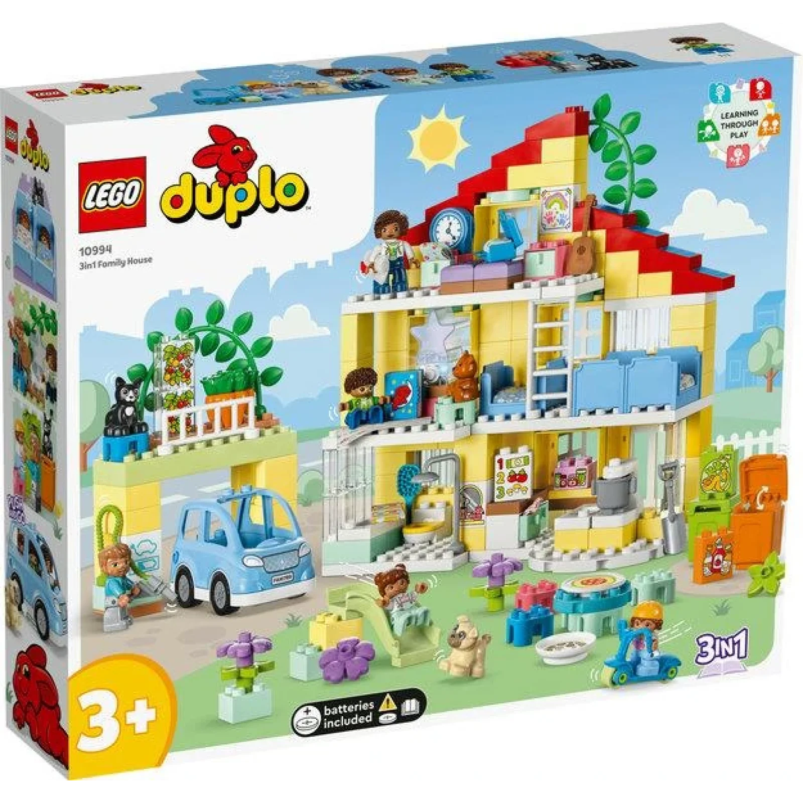 Конструктор LEGO DUPLO Town Сімейний будинок 3 в 1, 10994 UA