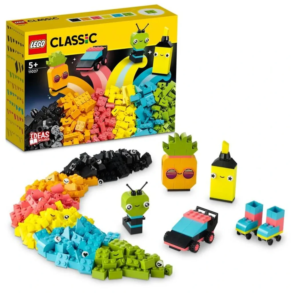 Конструктор LEGO Classic Творчі неонові веселощі, 11027 UA