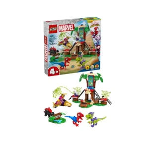 Конструктор LEGO Spidey Битва Павука та раптора Гоббі у штаб-будинку на дереві, 11200 UA