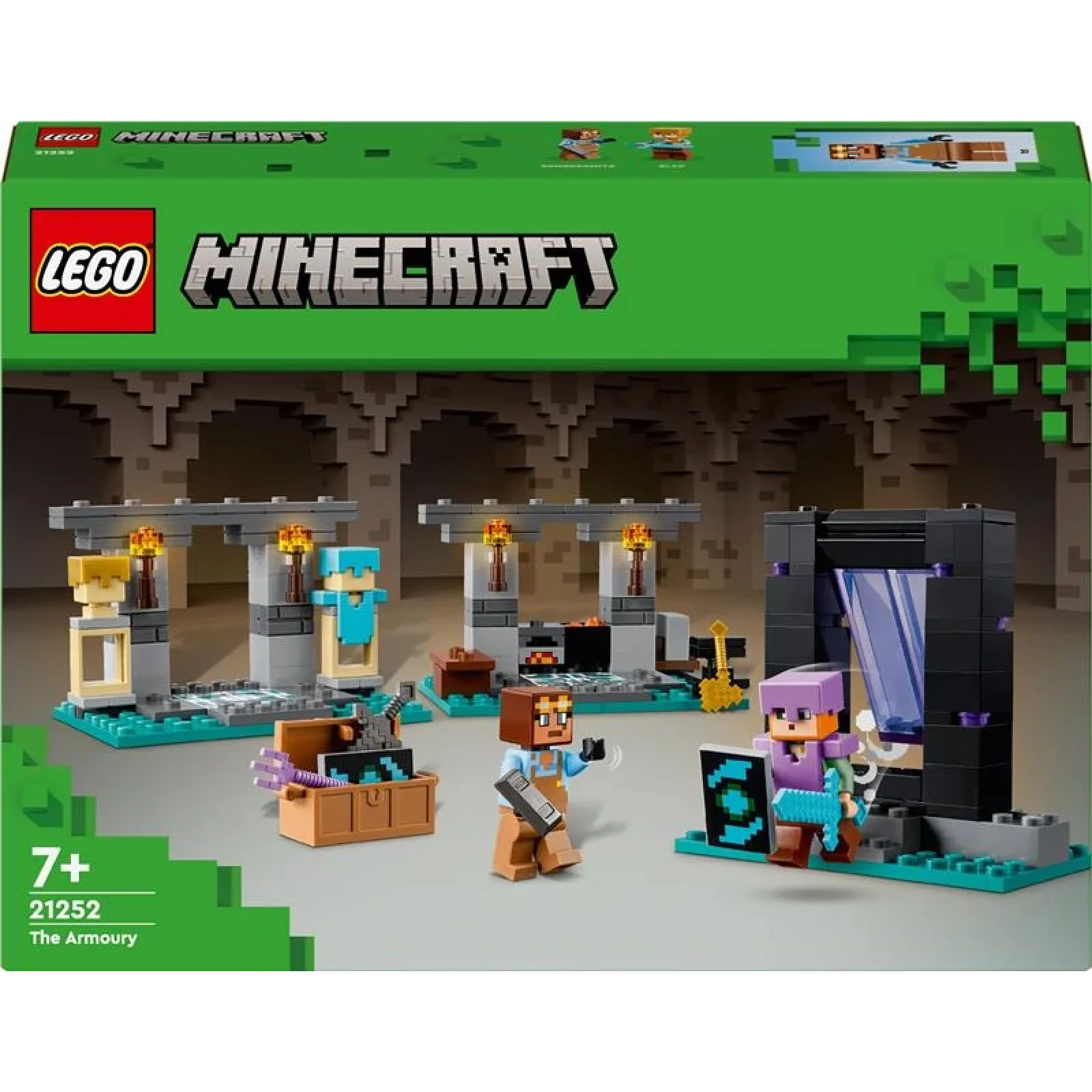 Конструктор LEGO Minecraft Зброярня, 21252 UA