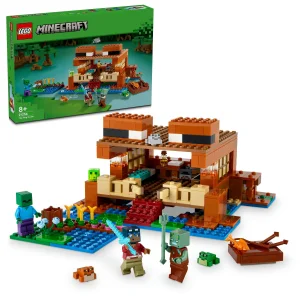 Конструктор LEGO Minecraft Будинок у формі жаби, 21256 UA