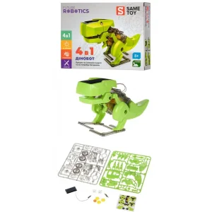 Робот-конструктор Same Toy Динобот 4 в 1 на сонячній батареї UA