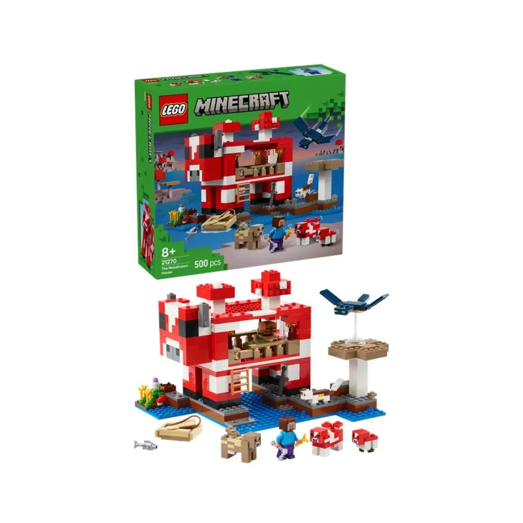 Конструктор LEGO Minecraft Грибний будинок, 21270 UA