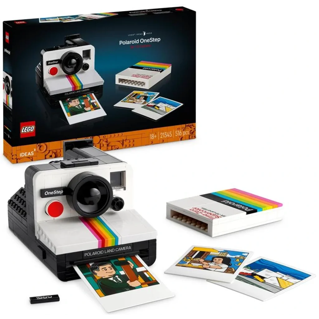 Конструктор LEGO Ideas Polaroid OneStep SX-70, 21345 UA