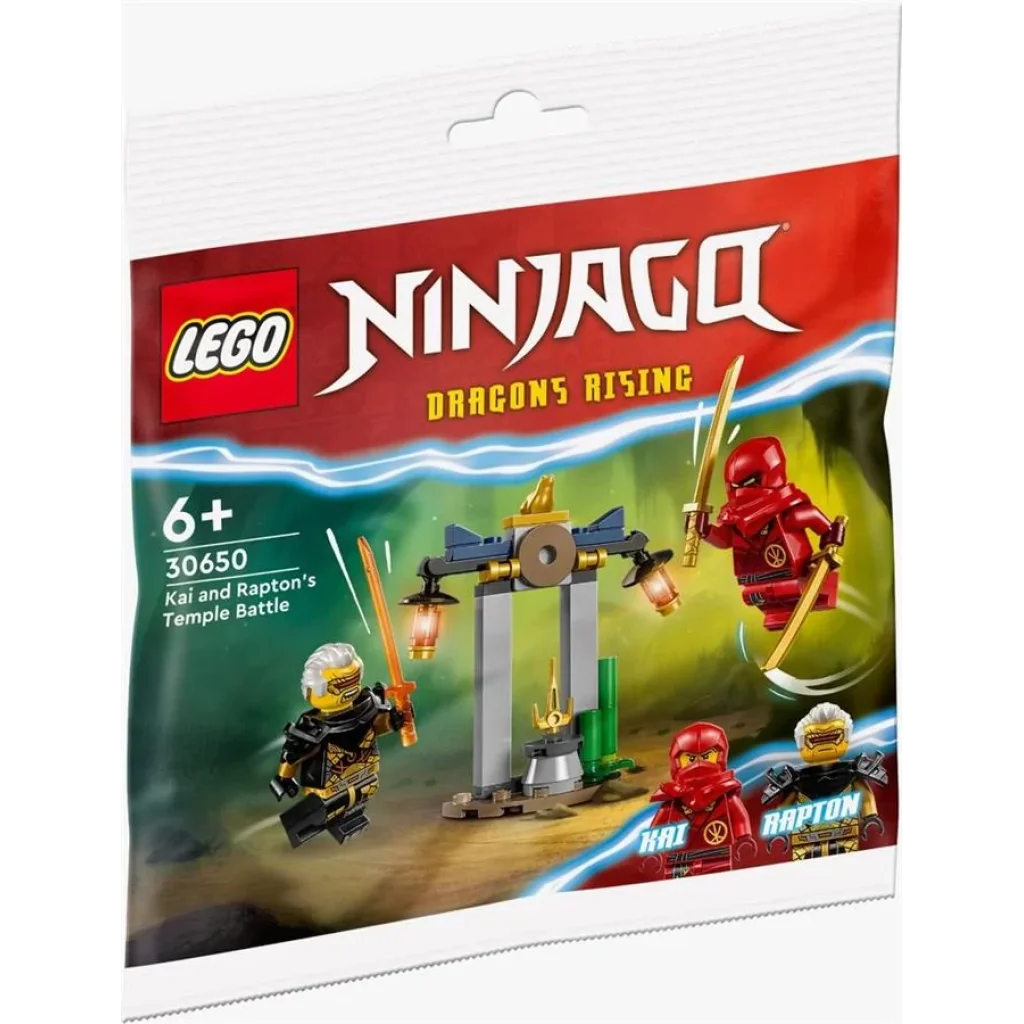 Конструктор LEGO recruitment Ninjago Битва за Храм Кая і Раптона, 30650 UA