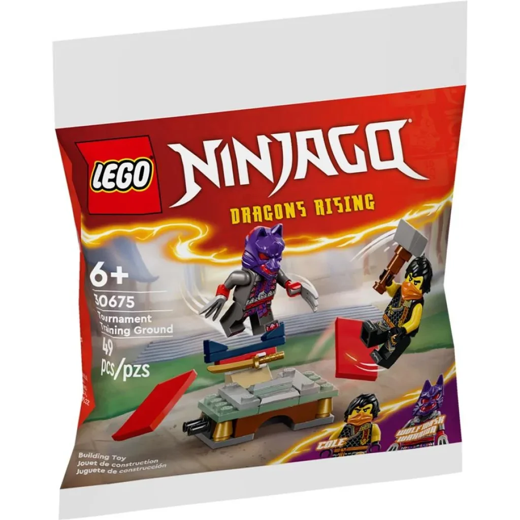 Конструктор LEGO recruitment Ninjago Тренувальна база для турніру, 30675 UA