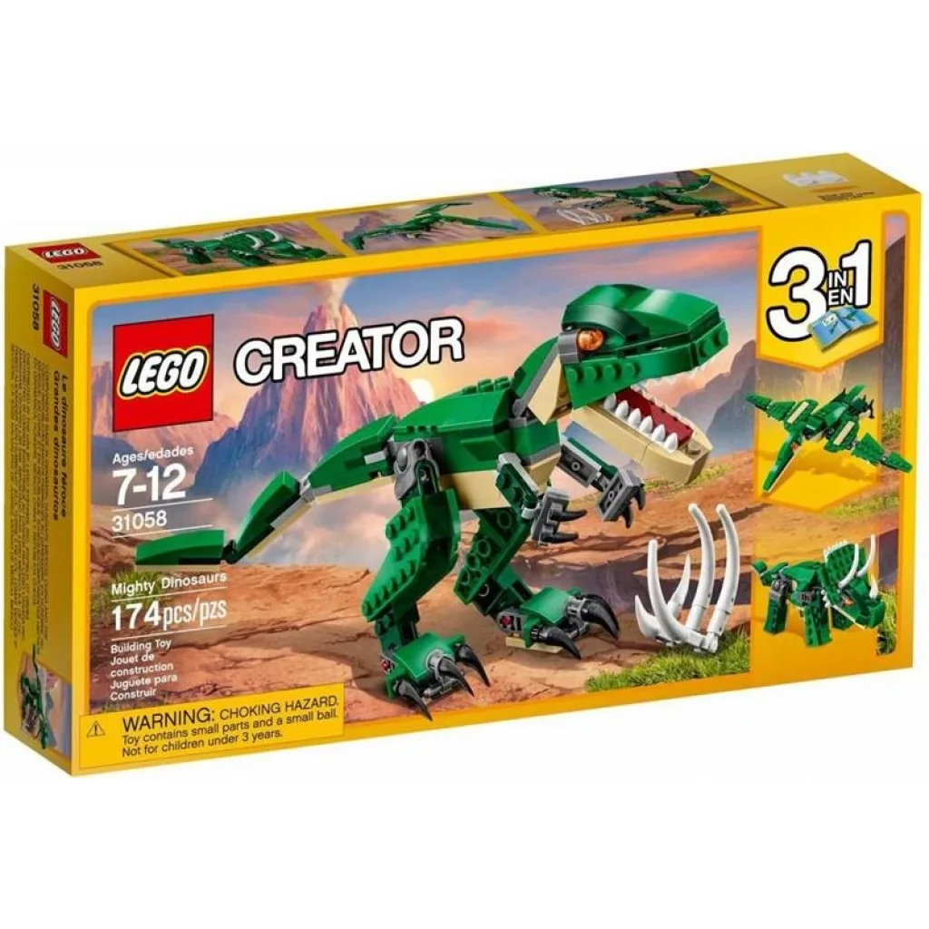 Конструктор LEGO Creator Грізний динозавр 31058 UA