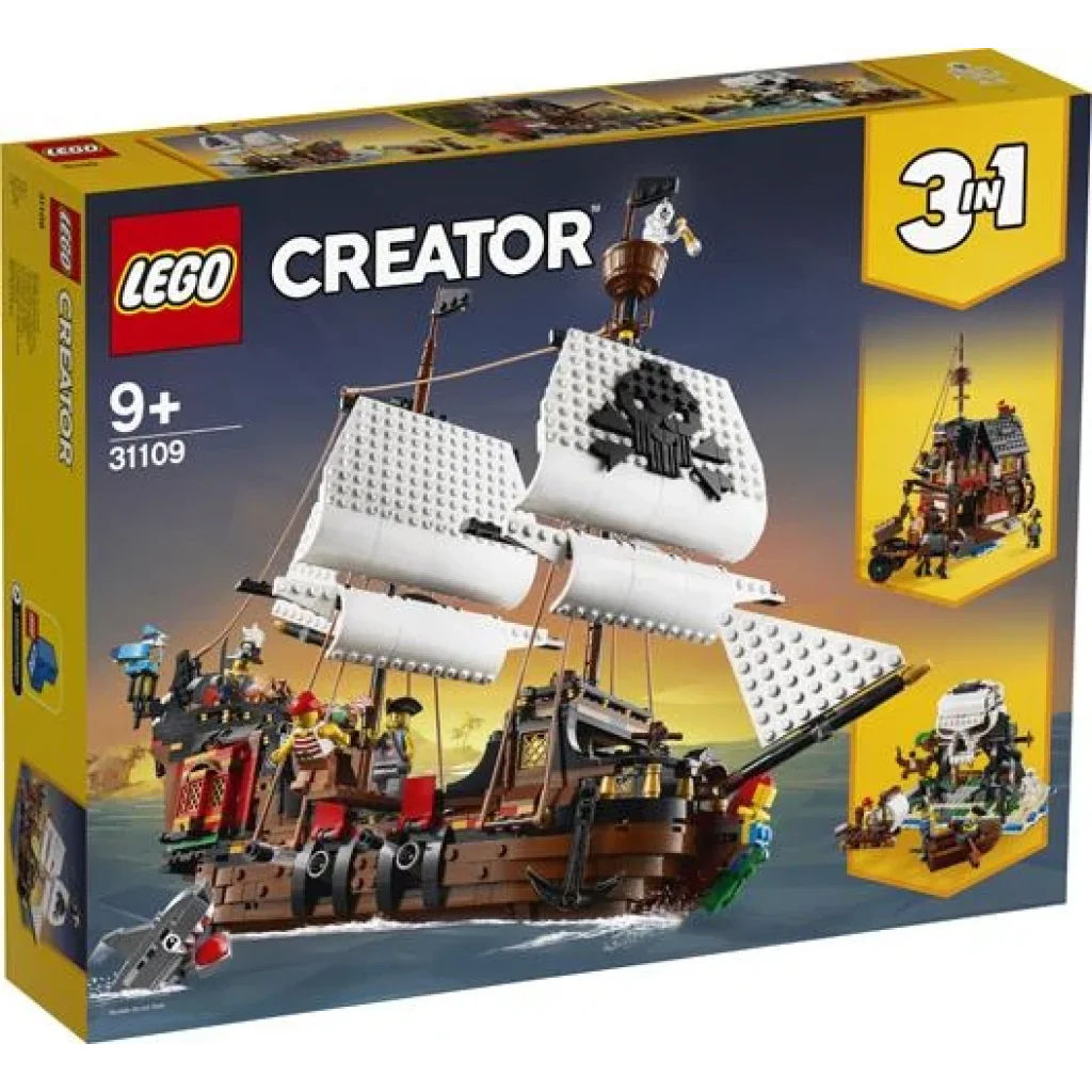Конструктор LEGO Creator Пиратский корабль 31109 UA