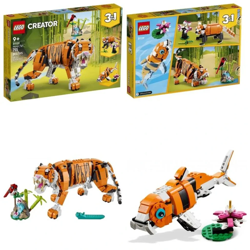 Конструктор LEGO Creator Величний тигр 31129 UA