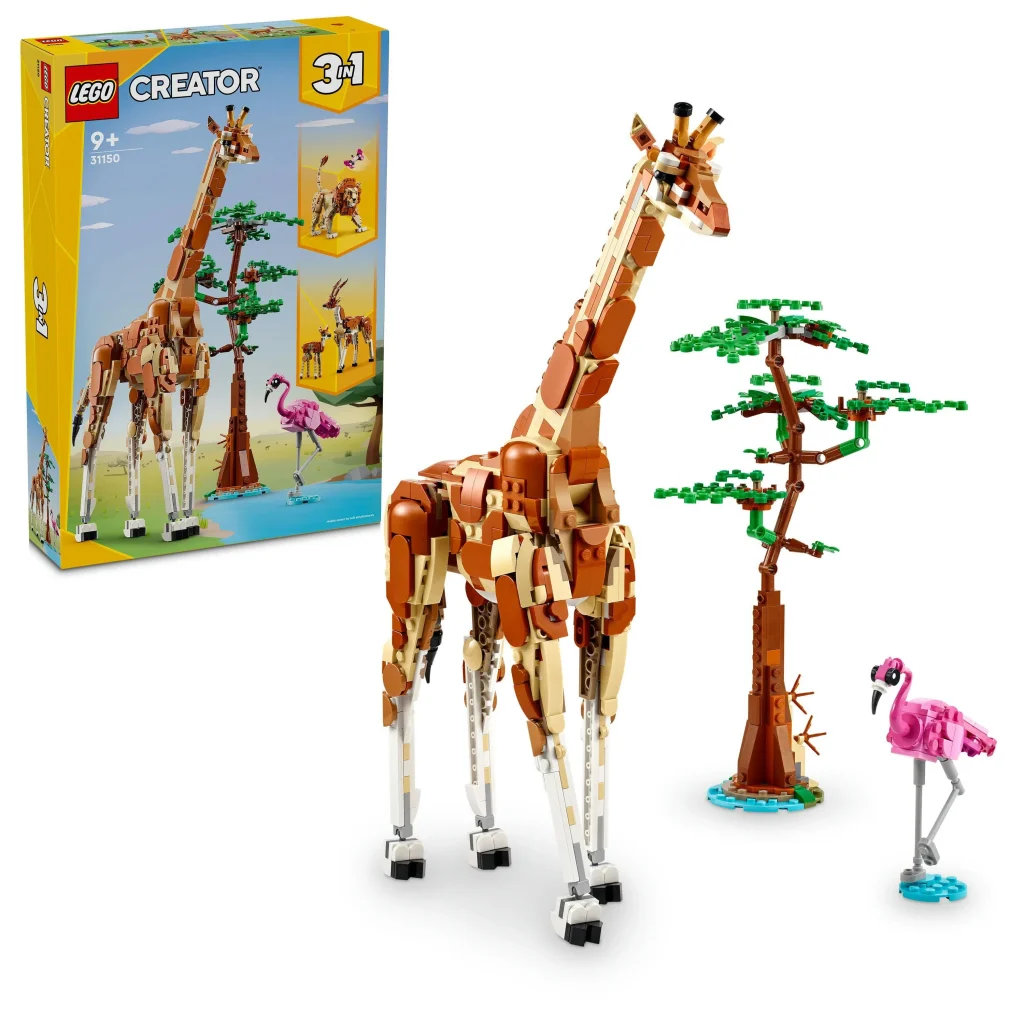 Конструктор LEGO Creator Дикі тварини сафарі, 31150 UA