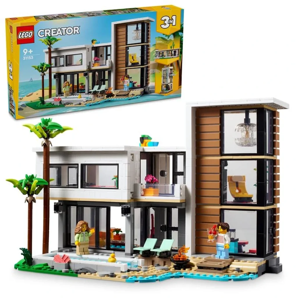 Конструктор LEGO Creator Сучасний будинок, 31153 UA