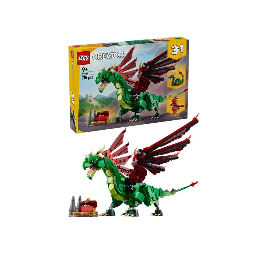 Конструктор LEGO Creator Середньовічний дракон, 31161 UA