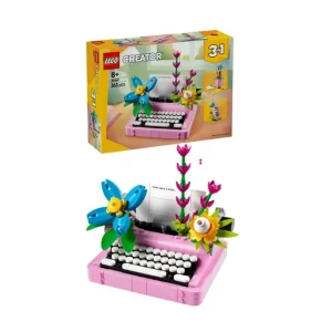 Конструктор LEGO Creator Друкарська машинка з квітами, 31169 UA