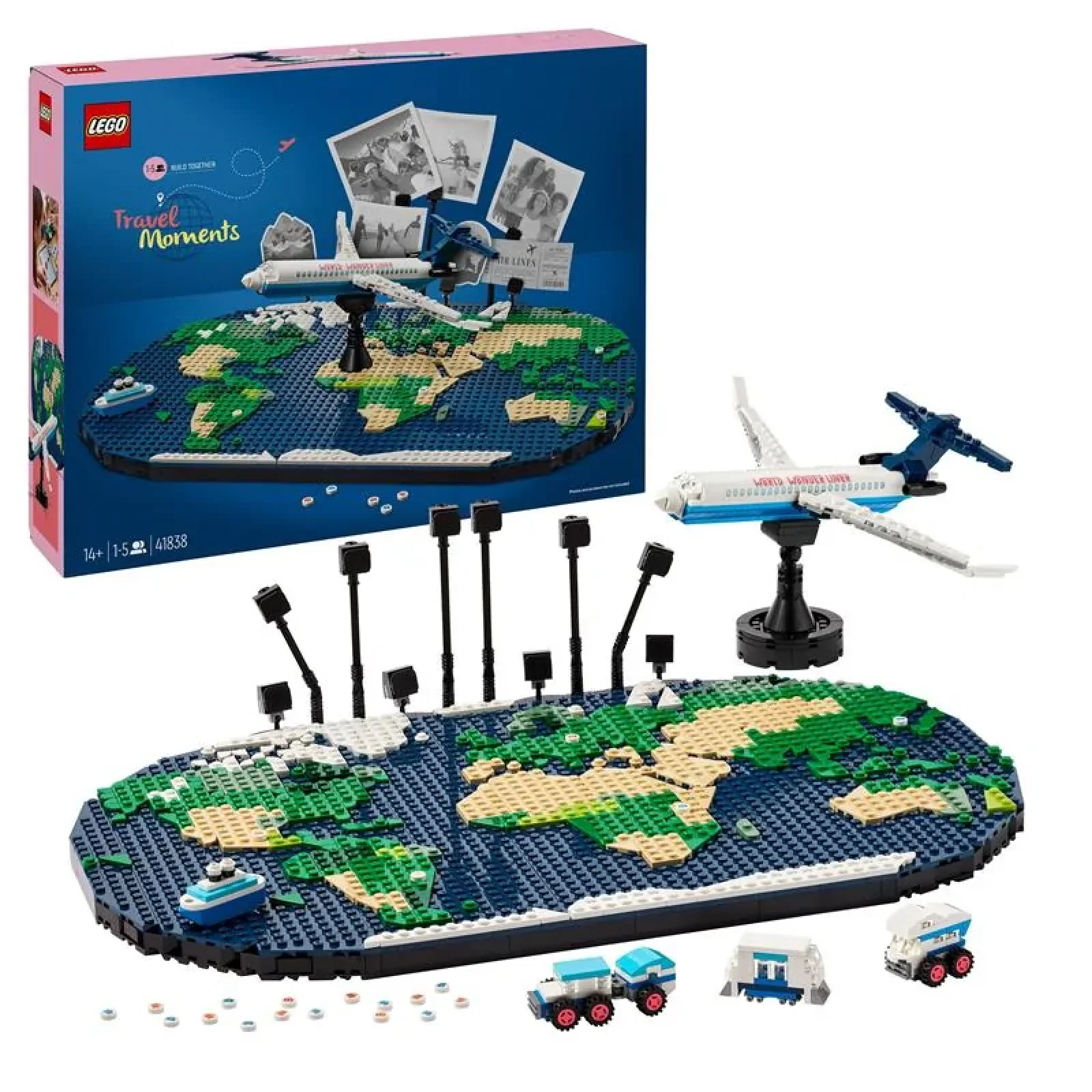 Конструктор LEGO Family Миті з подорожей, 41838 UA
