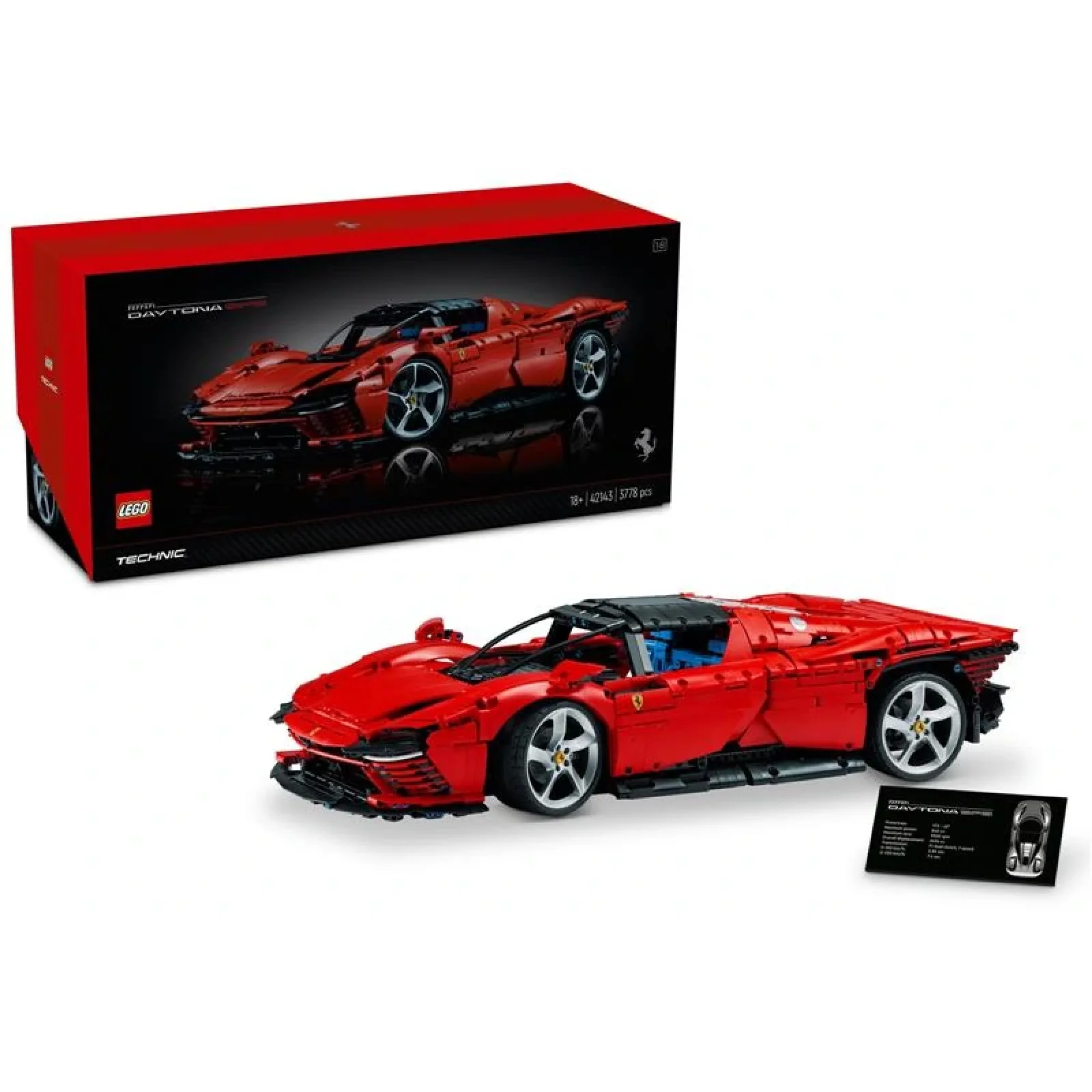 Конструктор LEGO Technic Ferrari Daytona SP3, 42143 UA