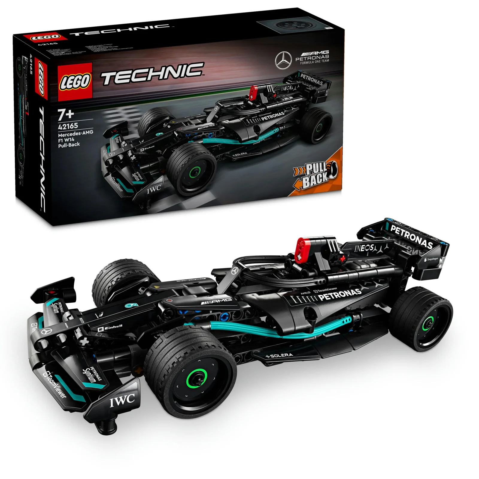 Конструктор LEGO TECHNIC Mercedes-AMG F1 W14 E Performance Pull-Back, 42165 UA