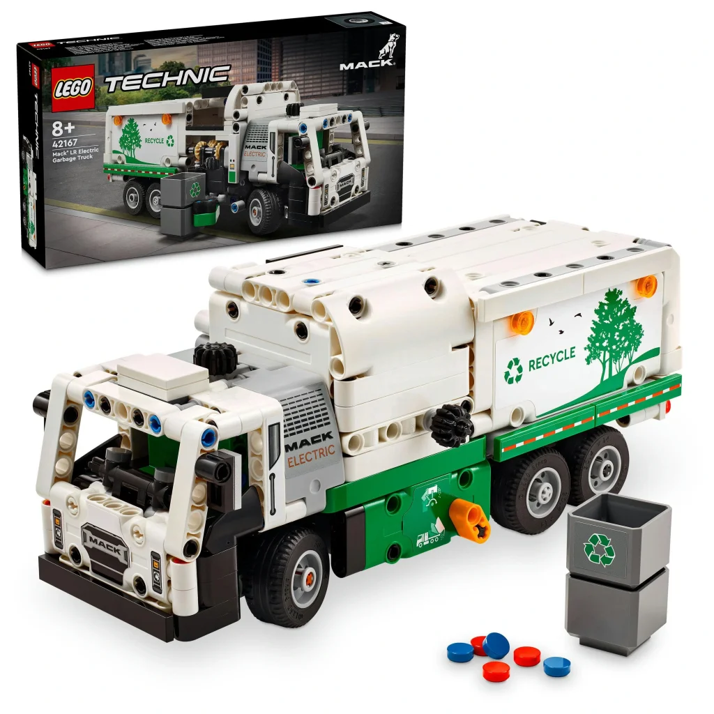 Конструктор LEGO Technic Сміттєвоз Mack® LR Electric, 42167 UA