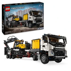 Конструктор LEGO Technic Вантажівка Volvo FMX і Електричний екскаватор EC230, 42175 UA