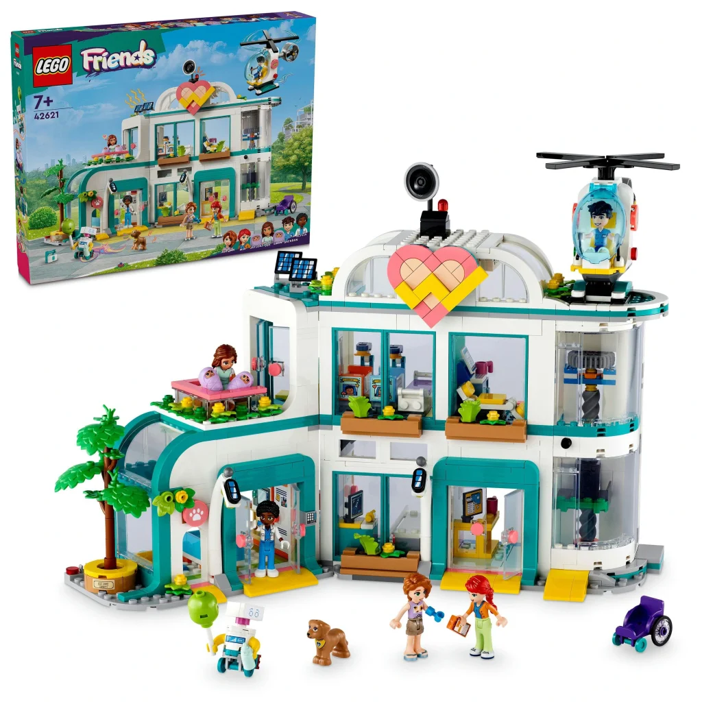 Конструктор LEGO Friends Лікарня в Хартлейк-Сіті, 42621 UA