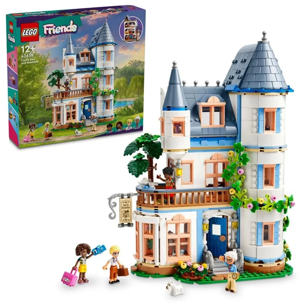 Конструктор LEGO Friends Замковий готель «Ночівля і сніданок», 42638 UA