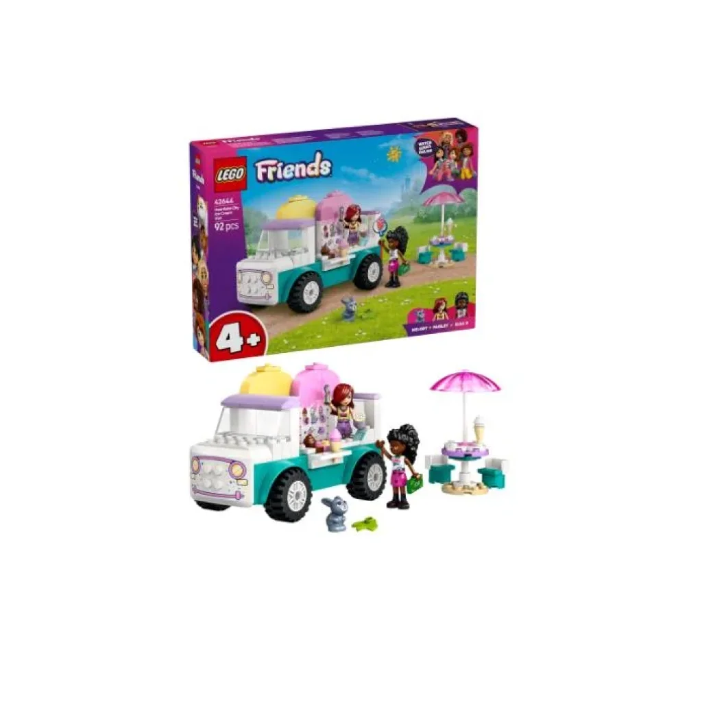 Конструктор LEGO Friends Хартлейк-Сіті. Фургон із морозивом, 42644 UA