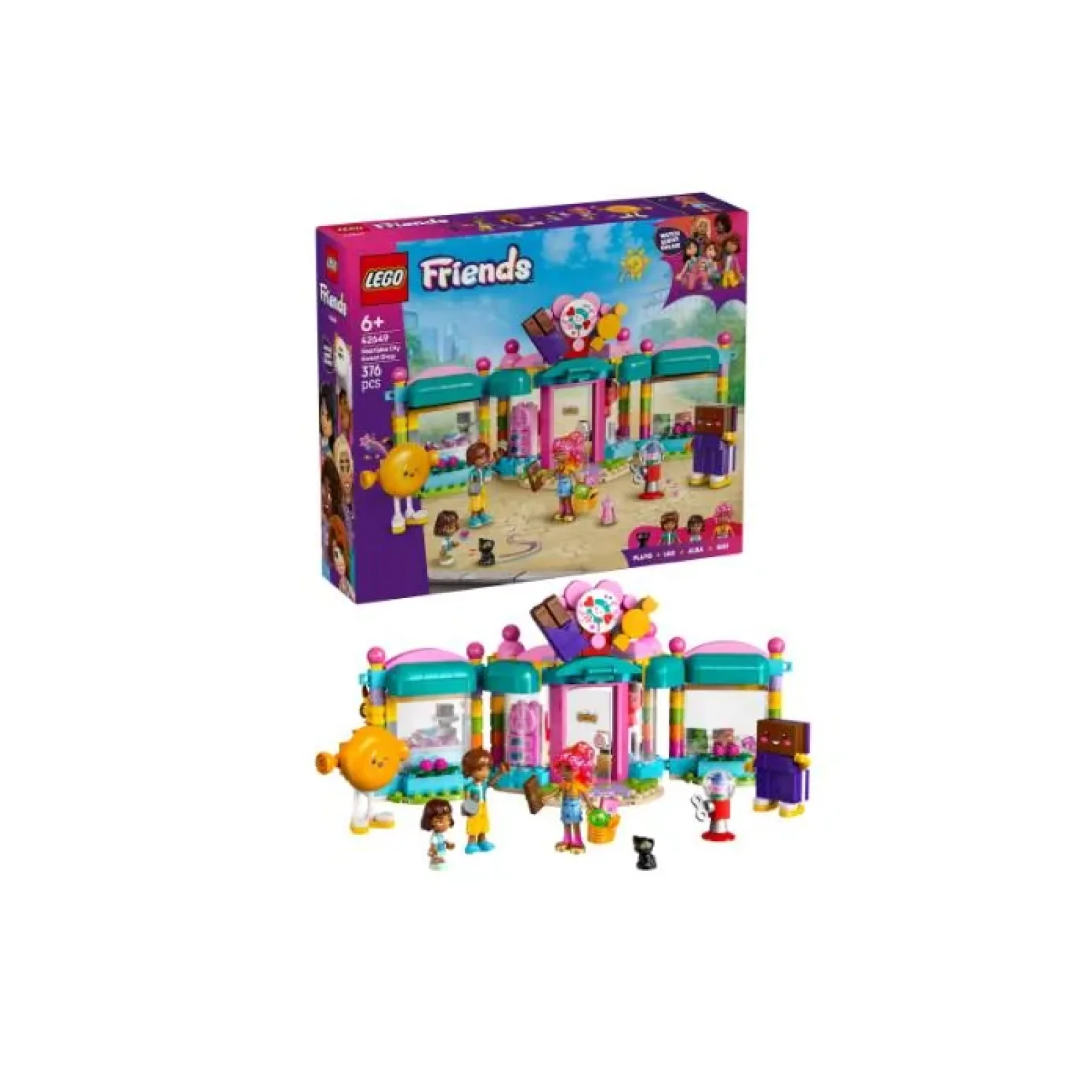 Конструктор LEGO Friends Цукерня Хартлейк-Сіті, 42649 UA