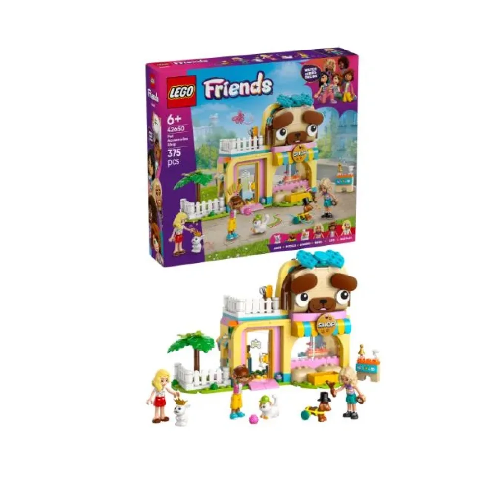 Конструктор LEGO Friends Магазин аксесуарів для домашніх улюбленців, 42650 UA