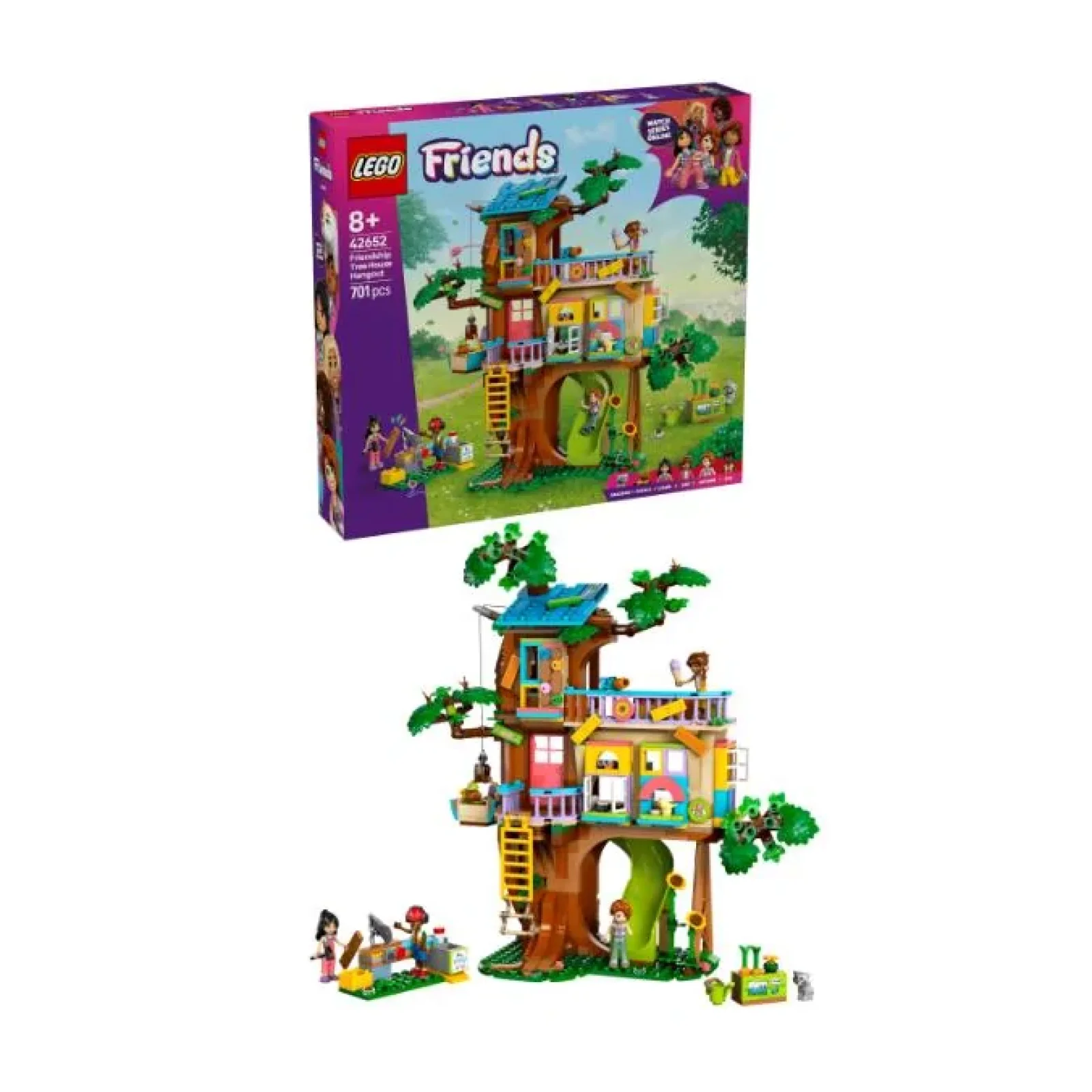 Конструктор LEGO Friends Тусовка у будиночку дружби на дереві, 42652 UA