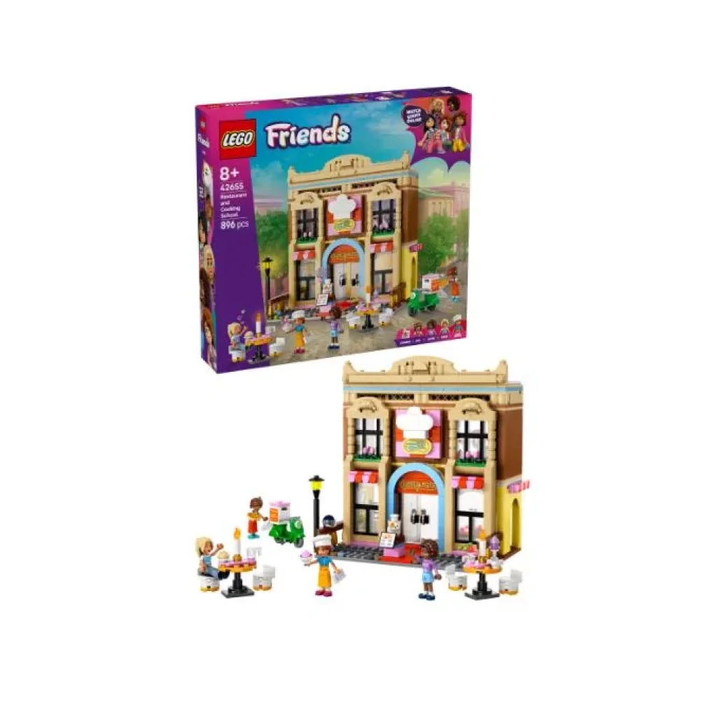 Конструктор LEGO Friends Ресторан і кулінарна школа, 42655 UA