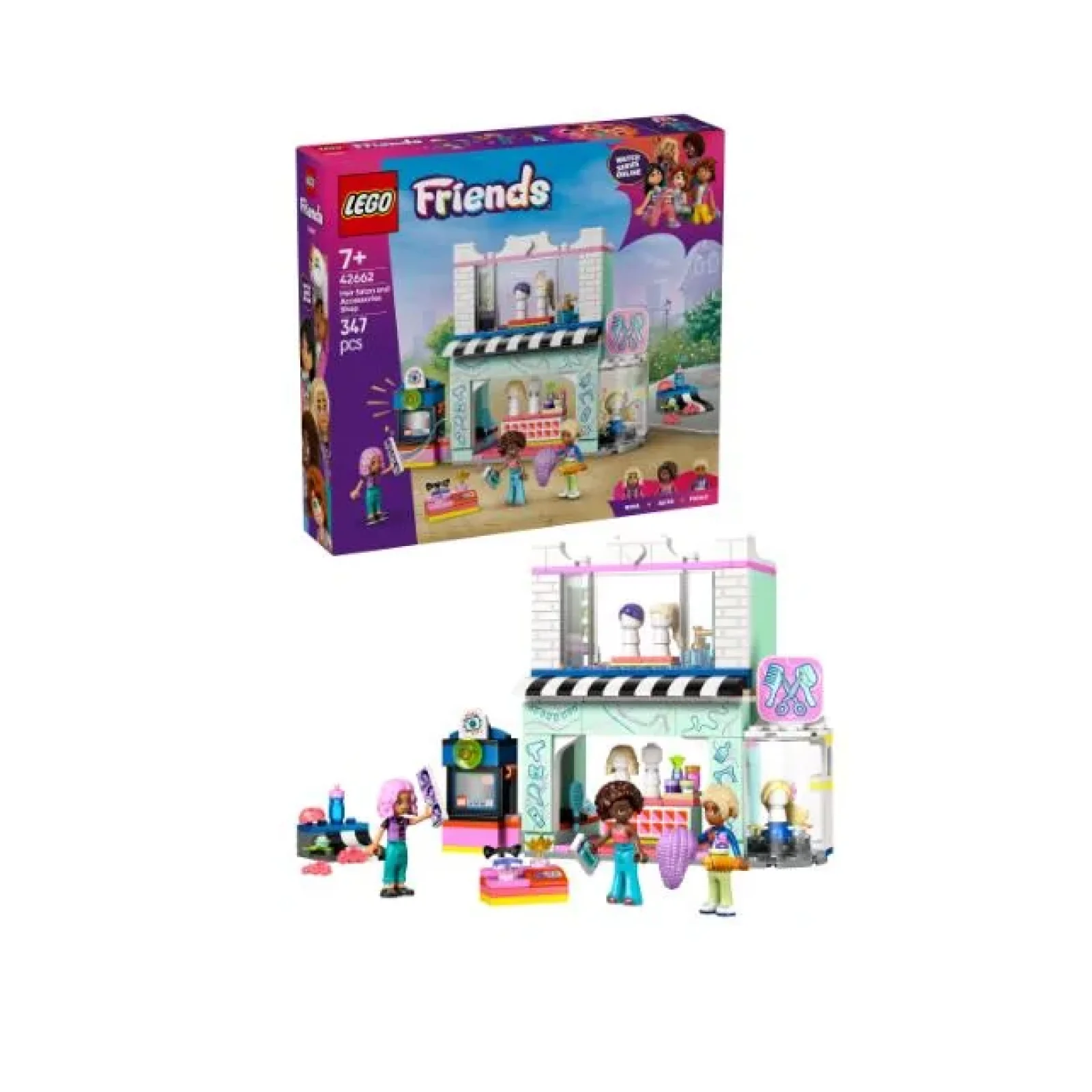Конструктор LEGO Friends Перукарня та магазин аксесуарів, 42662 UA