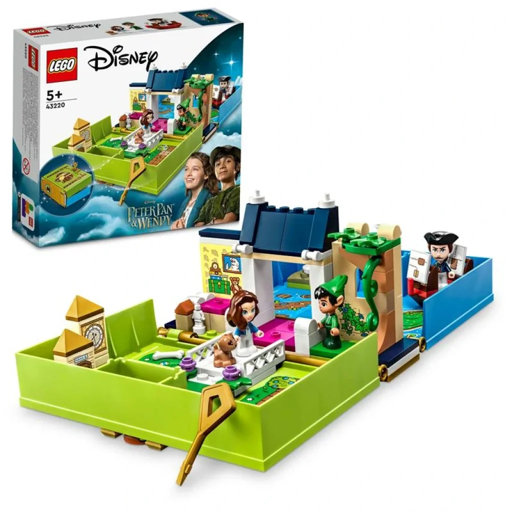 Конструктор LEGO Disney Classic Книга пригод Пітера Пена та Венді, 43220 UA