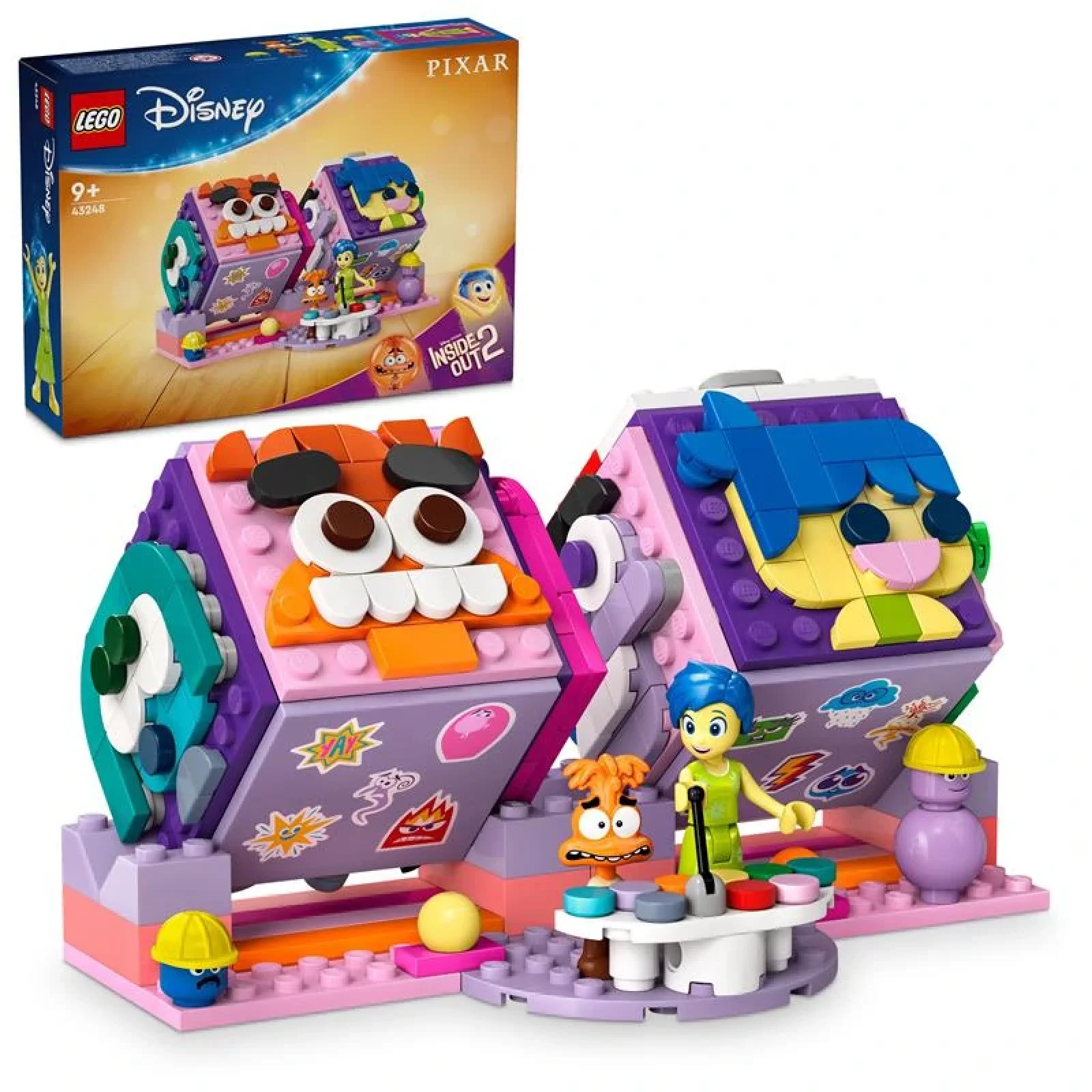 Конструктор LEGO Disney Кубики емоцій із Думками навиворіт 2 від Pixar, 43248 UA