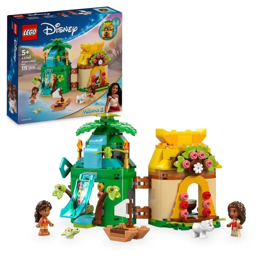 Конструктор LEGO Disney Острівні розваги Ваяни, 43260 UA
