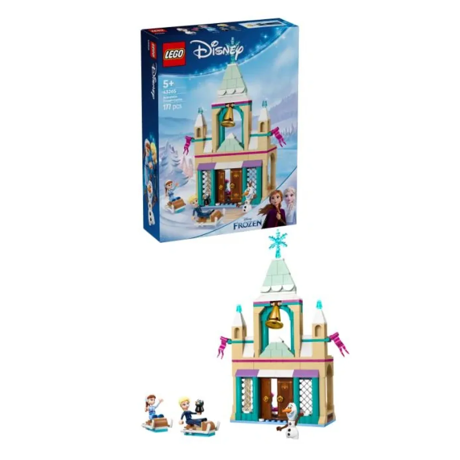 Конструктор LEGO Disney Princess Замерзлий замок в королівстві Ерендел, 43265 UA