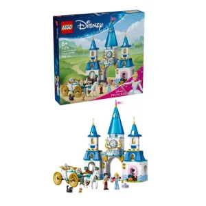 Конструктор LEGO Disney Princess Замок Попелюшки й карета, 43275 UA