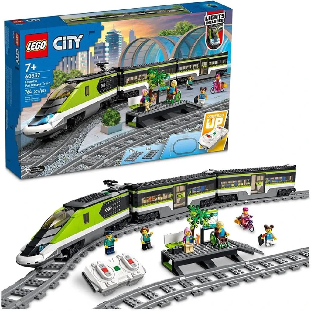Конструктор LEGO City Trains Пасажирський поїзд-експрес, 60337 UA