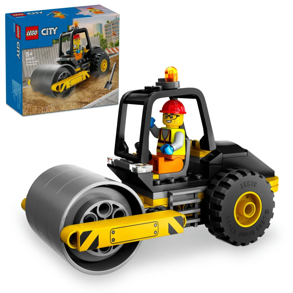 Конструктор LEGO City Будівельний паровий каток, 60401 UA