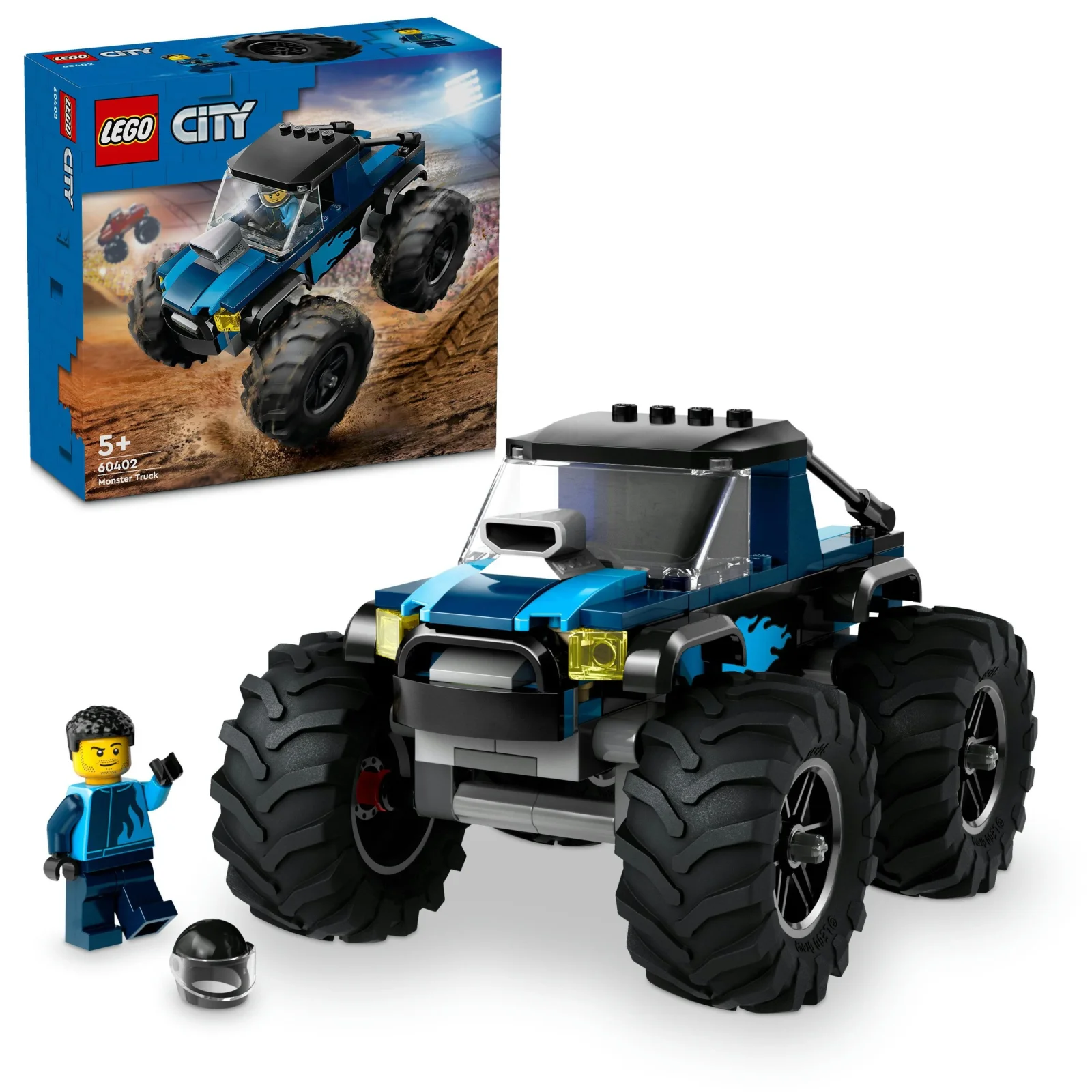 Конструктор LEGO City Синя вантажівка-монстр, 60402 UA