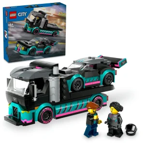 Конструктор LEGO City Автомобіль для перегонів й автовоз, 60406 UA