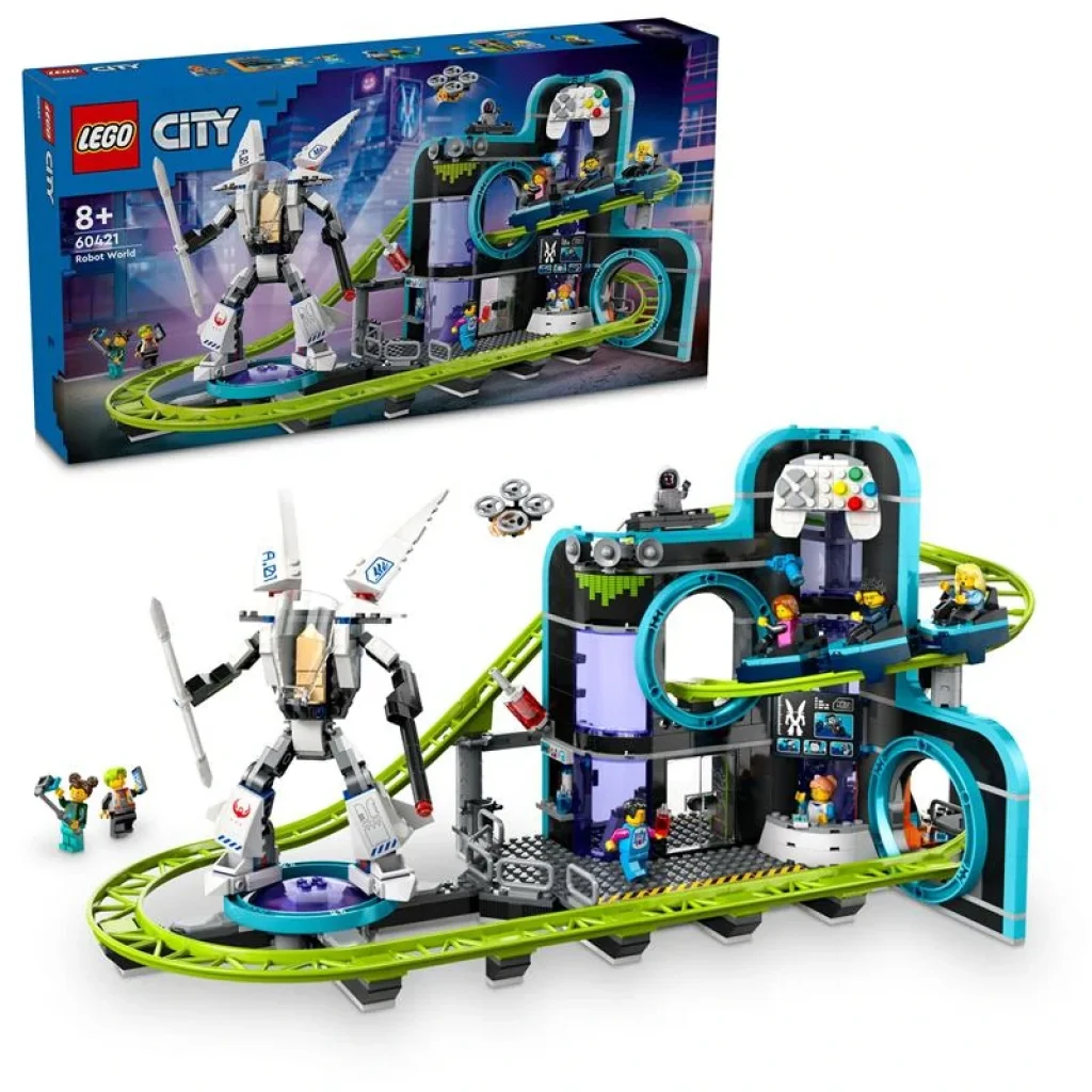 Конструктор LEGO City Парк розваг «Світ роботів», 60421 UA