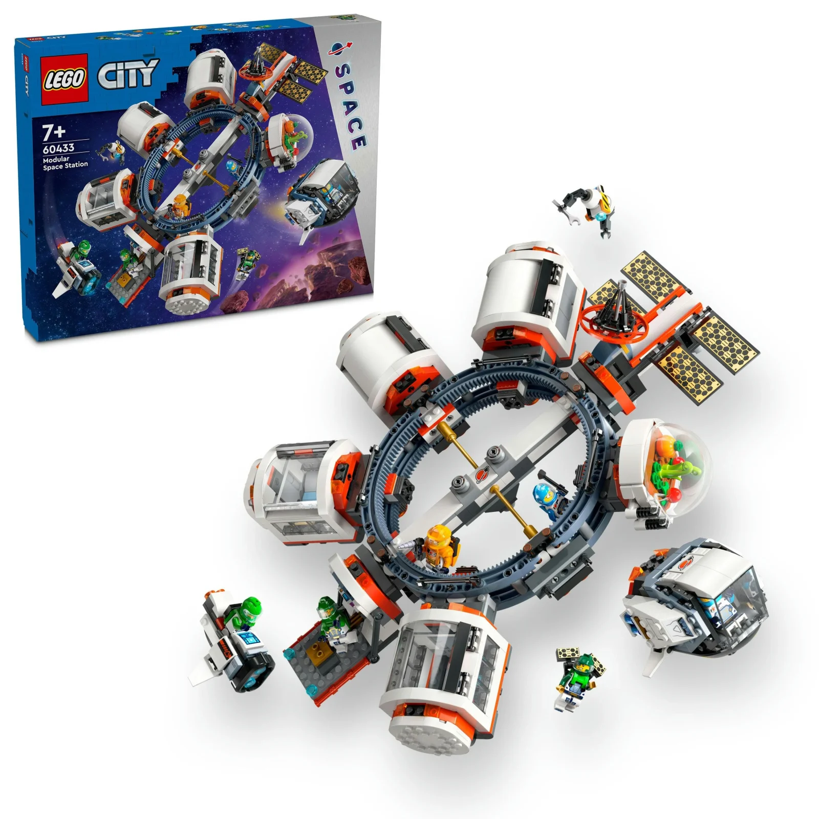 Конструктор LEGO City Модульна космічна станція, 60433 UA