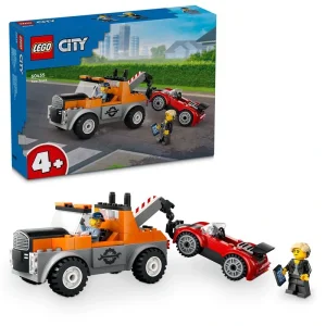 Конструктор LEGO City Евакуатор і ремонт спортивних авто, 60435 UA