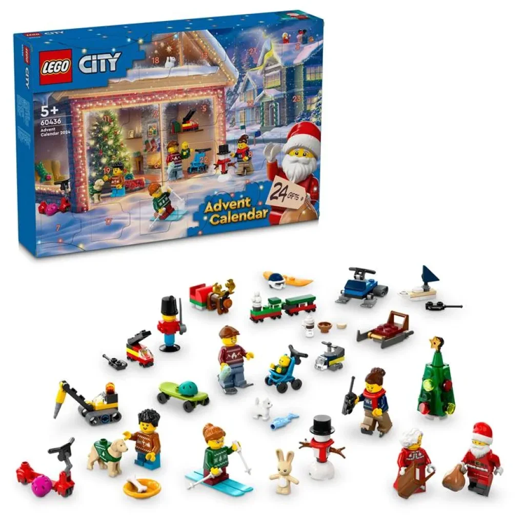 Конструктор LEGO City Адвент календар 2024, 60436 UA