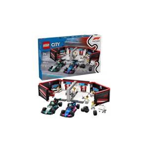 Конструктор LEGO City Гараж F1 та автомобілі Mercedes-AMG і Alpine, 60444 UA